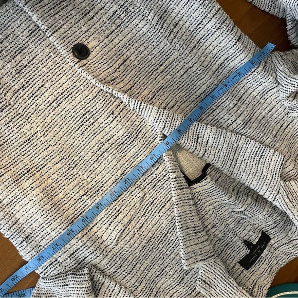 Rag & Bone Ames Deconstructed Textured Jacket Blazer Womens 4 - Picture 9 of 10